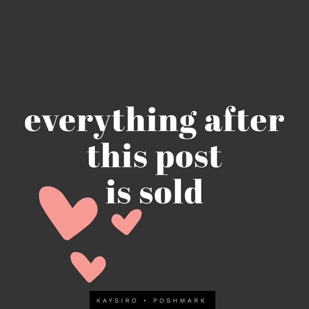 Thank you, Poshers ✨